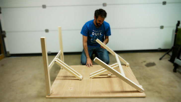 Comment faire une table pliante ?