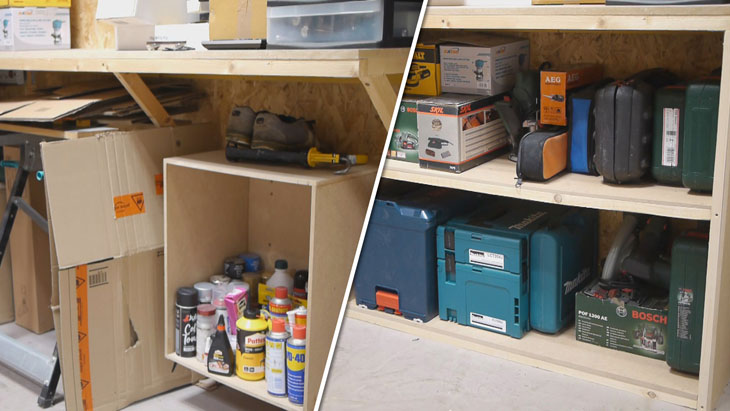 [Aménagement de l'atelier] On range les outils !