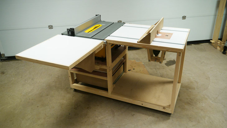 Fabrication d'un établi mobile polyvalent / EP03 - Bosch POF 1200